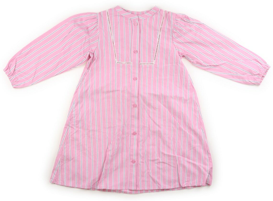 Rakuten - アプレレクール apres les cours ワンピース 120 女の子 ピンク・ストライプ 子供服 ベビー服 キッズ アウトレット ユーズド 【中古】キッズ・ベビー・マタニティ