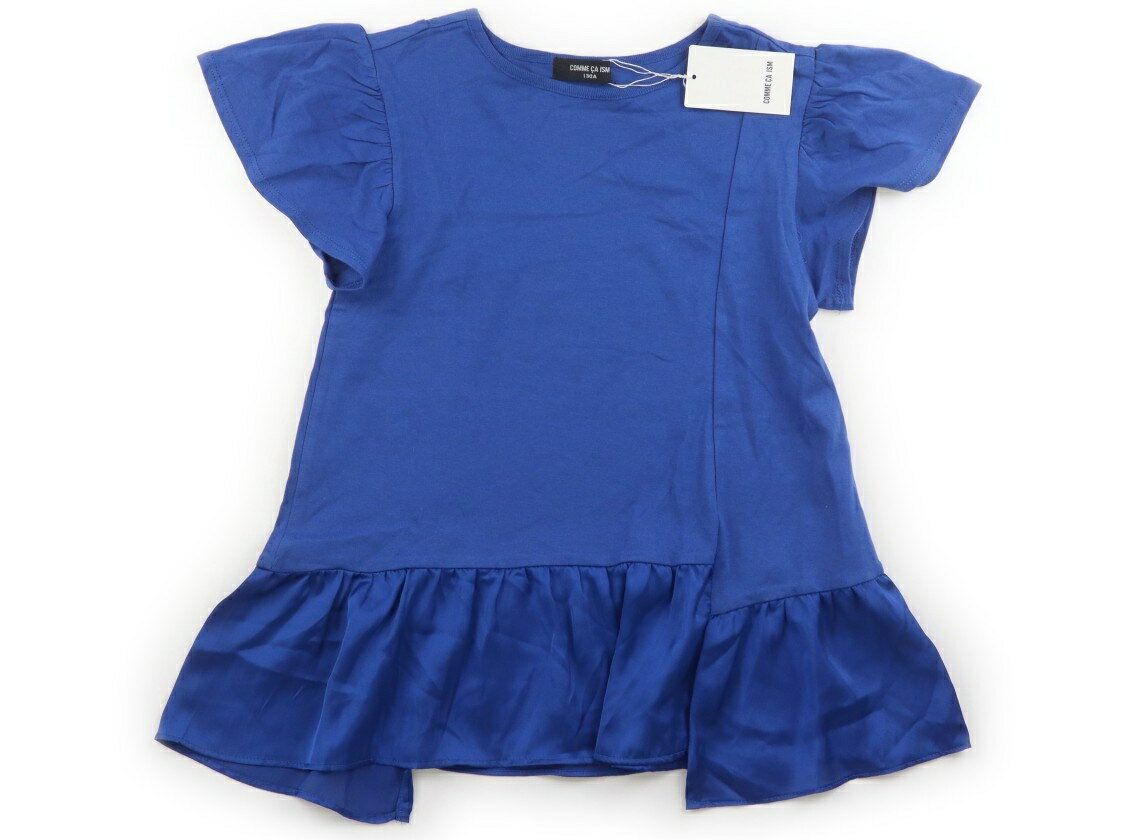 コムサイズム COMME CA ISM チュニック 130 女の子 青 子供服 ベビー服 キッズ アウトレット ユーズド 【中古】キッズ・ベビー・マタニティ