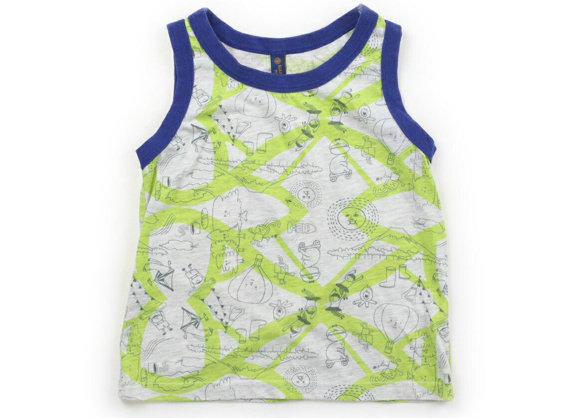 Markey's Tank Top/Camisole, Size 120, Boys, Gray/Blue/Lime, Children's Clothing, Baby Clothes, Kids, Outlet, Used [Pre-owned] Kids, Baby, Maternity