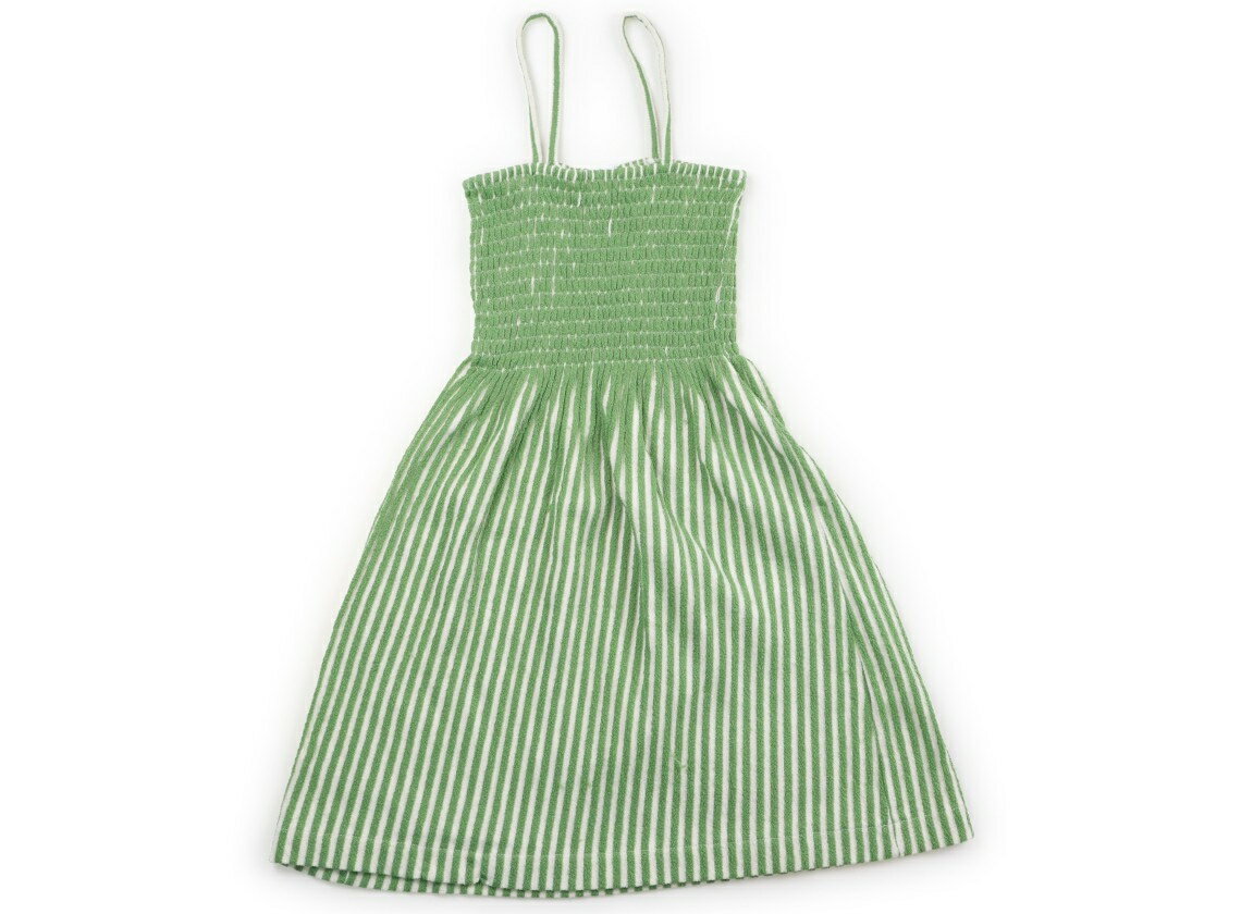 Rakuten - ザラ ZARA ワンピース 150 女の子 グリーン・アイボリー 子供服 ベビー服 キッズ アウトレット ユーズド 【中古】キッズ・ベビー・マタニティ