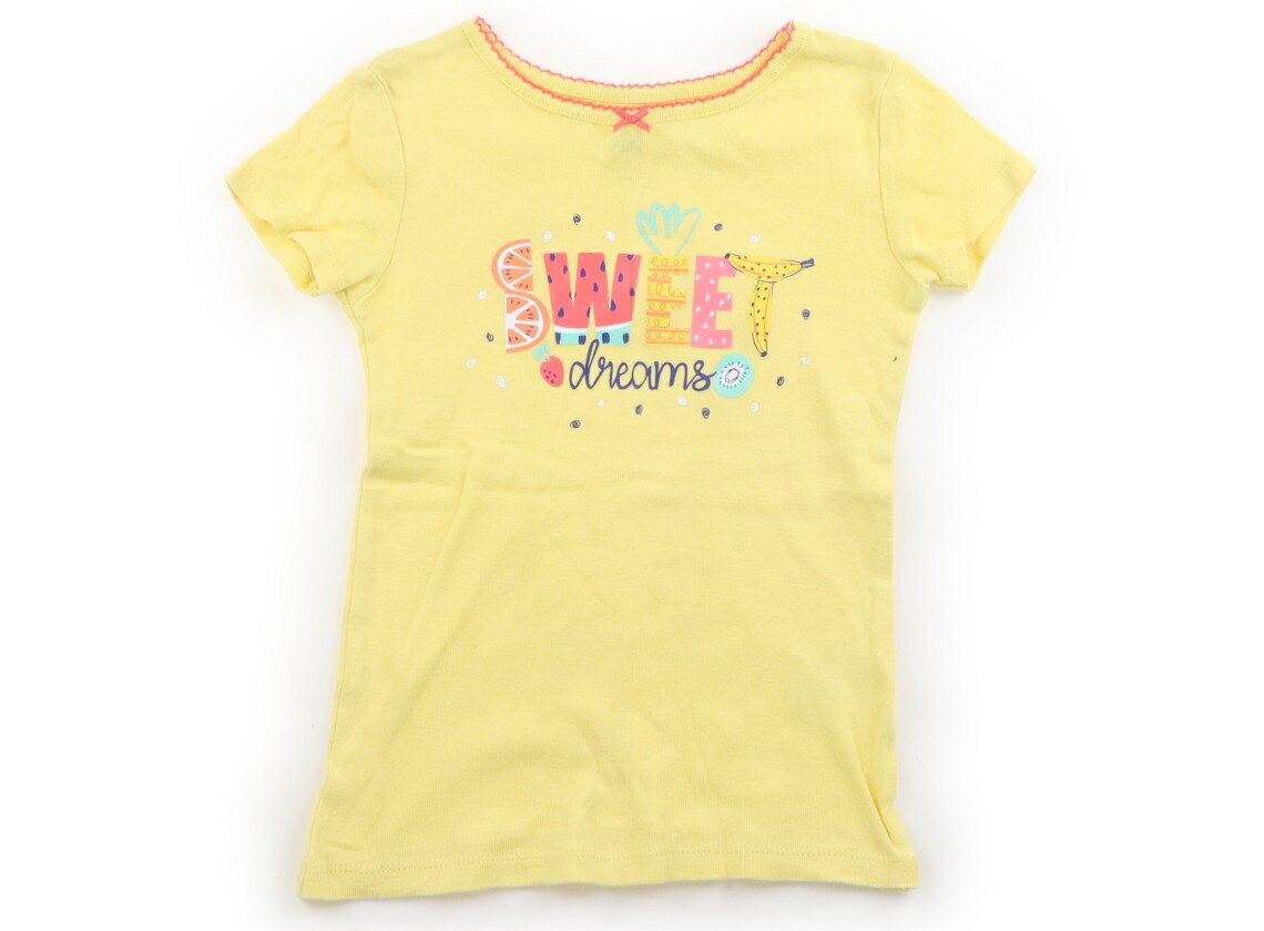 Rakuten - キッズヘッドクォーターズ KIDS HEADQUARTERS Tシャツ・カットソー 130 女の子 イエロー・ピンクピコ 子供服 ベビー服 キッズ アウトレット ユーズド 【中古】キッズ・ベビー・マタニティ