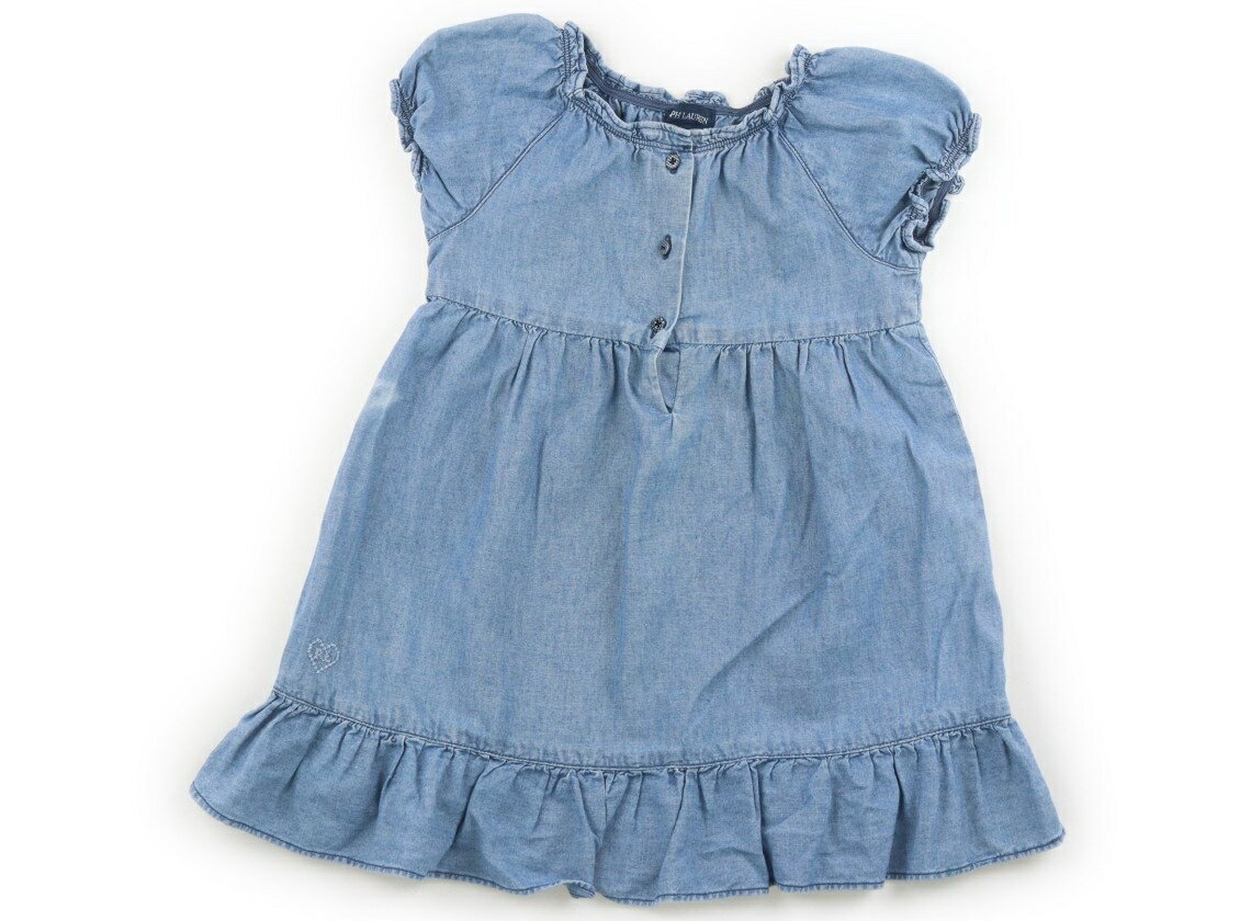 Dresses - ラルフローレン Ralph Lauren ワンピース 90 女の子 ブルーダンガリー 子供服 ベビー服 キッズ アウトレット ユーズド 【中古】キッズ・ベビー・マタニティ