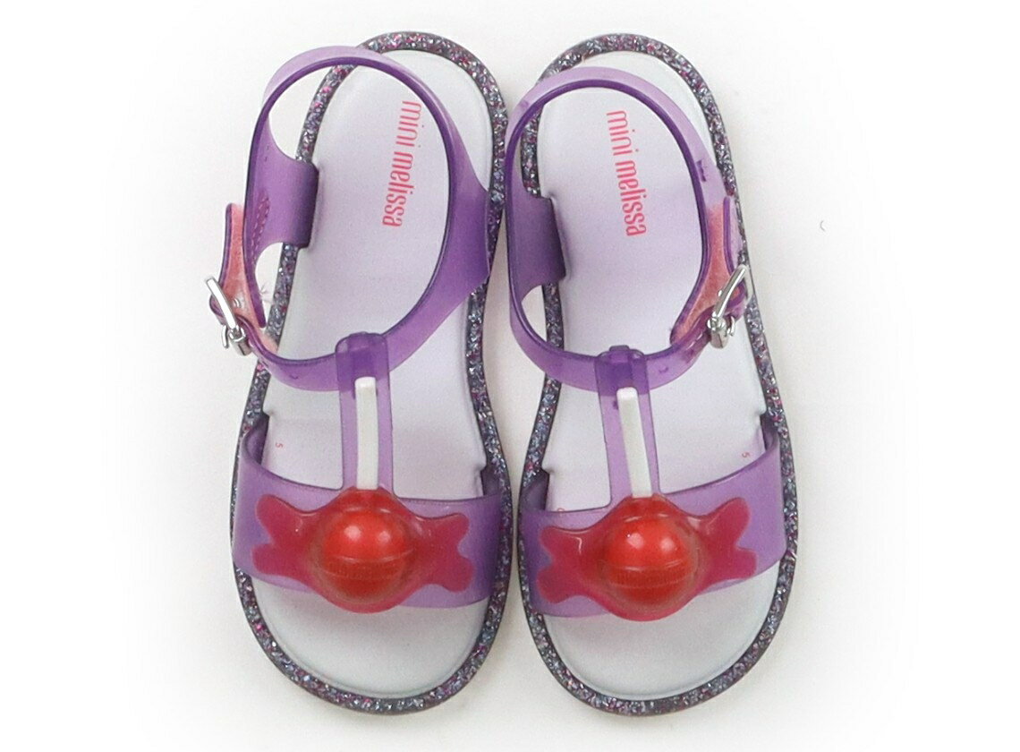 メリッサ Melissa サンダル 靴16cm〜 女の子 紫、キャンディー柄 子供服 ベビー服 キッズ アウトレット ユーズド 【中古】キッズ・ベビー・マタニティ