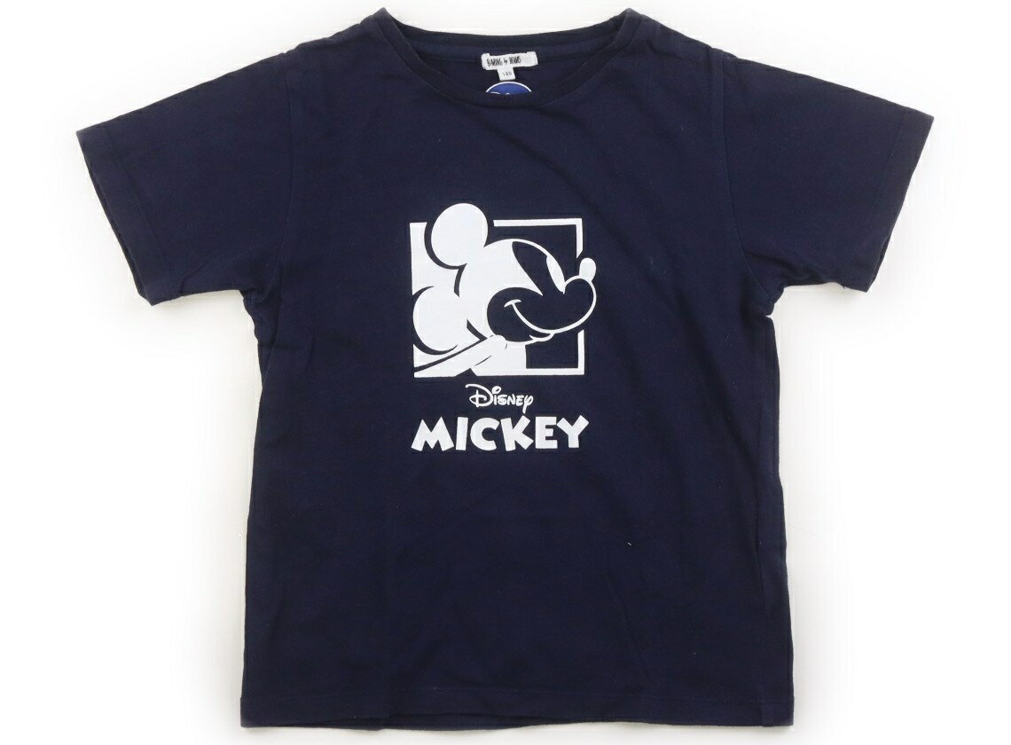 ビーミングバイビームス B:MING by BEAMS Tシャツ・カットソー 120 男の子 紺、白、ミッキー柄 子供服 ベビー服 キッズ アウトレット ユーズド 【中古】キッズ・ベビー・マタニティ