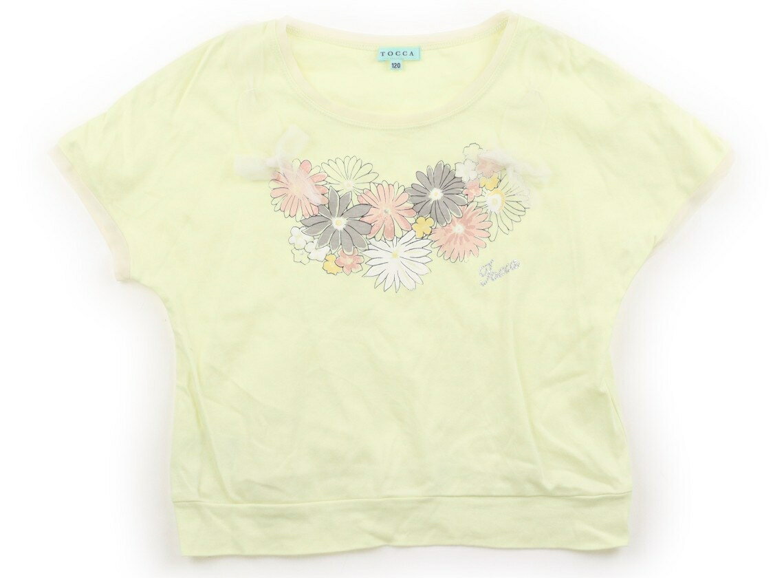 Rakuten - トッカ Tocca Tシャツ・カットソー 120 女の子 薄黄色 子供服 ベビー服 キッズ アウトレット ユーズド 【中古】キッズ・ベビー・マタニティ