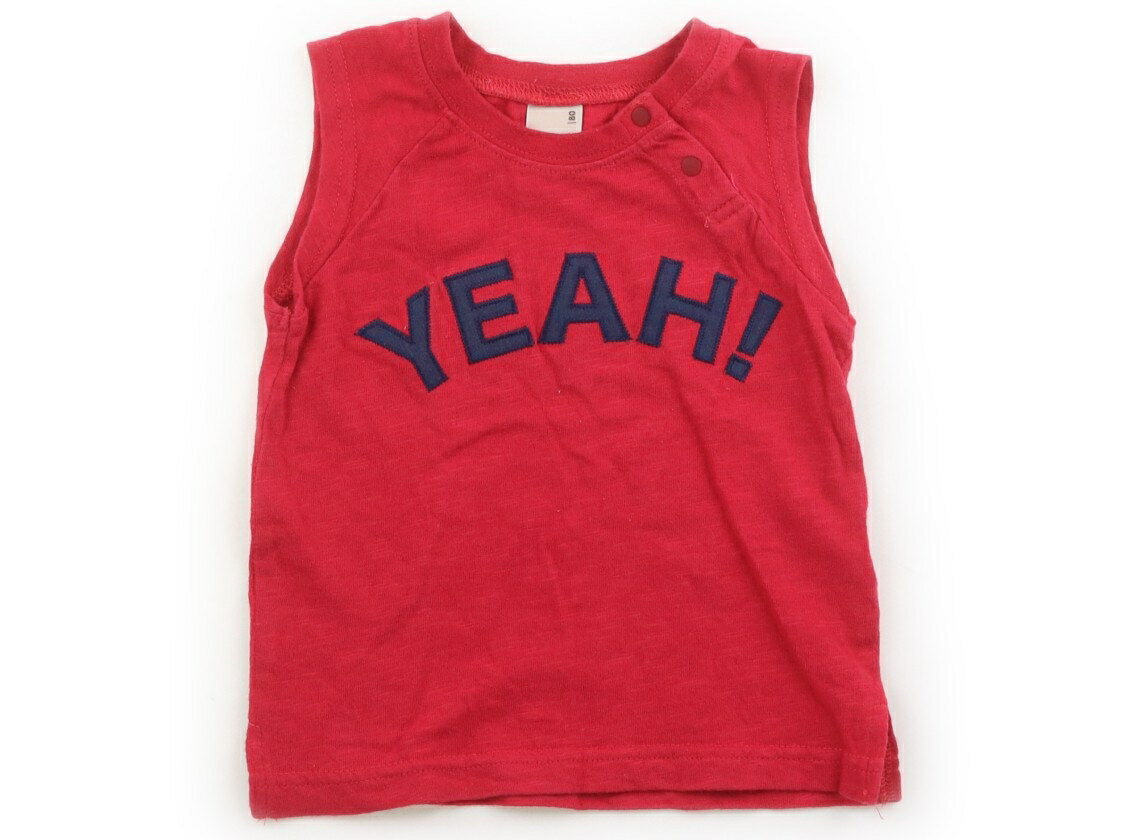 Petit Main Tank Top/Camisole, Size 80, Boys, Red, Children's Clothing, Baby Clothes, Kids, Outlet, Used [Pre-owned] Kids, Baby, Maternity