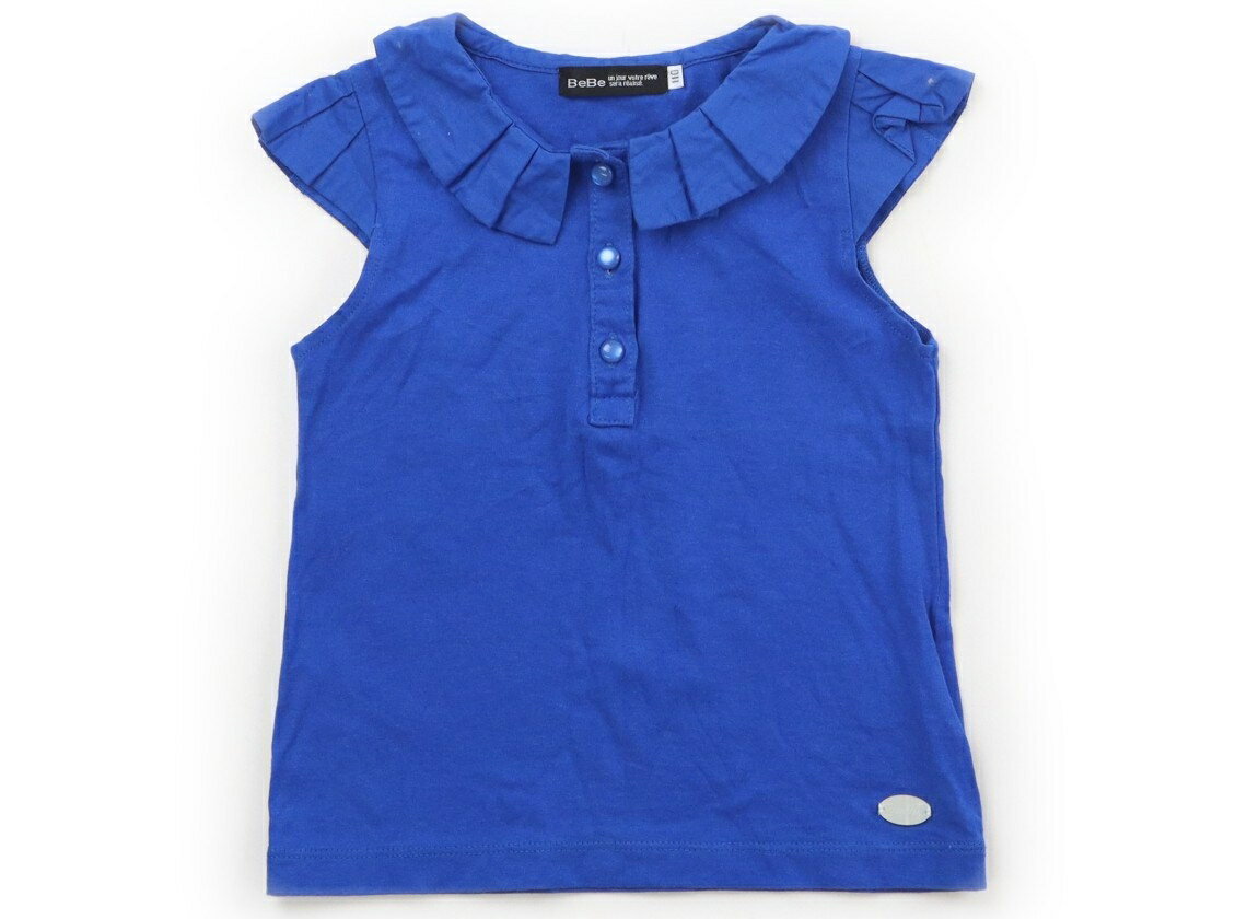 べべ BeBe Tシャツ・カットソー 110 女の子 ブルー 子供服 ベビー服 キッズ アウトレット ユーズド 【中古】キッズ・ベビー・マタニティ