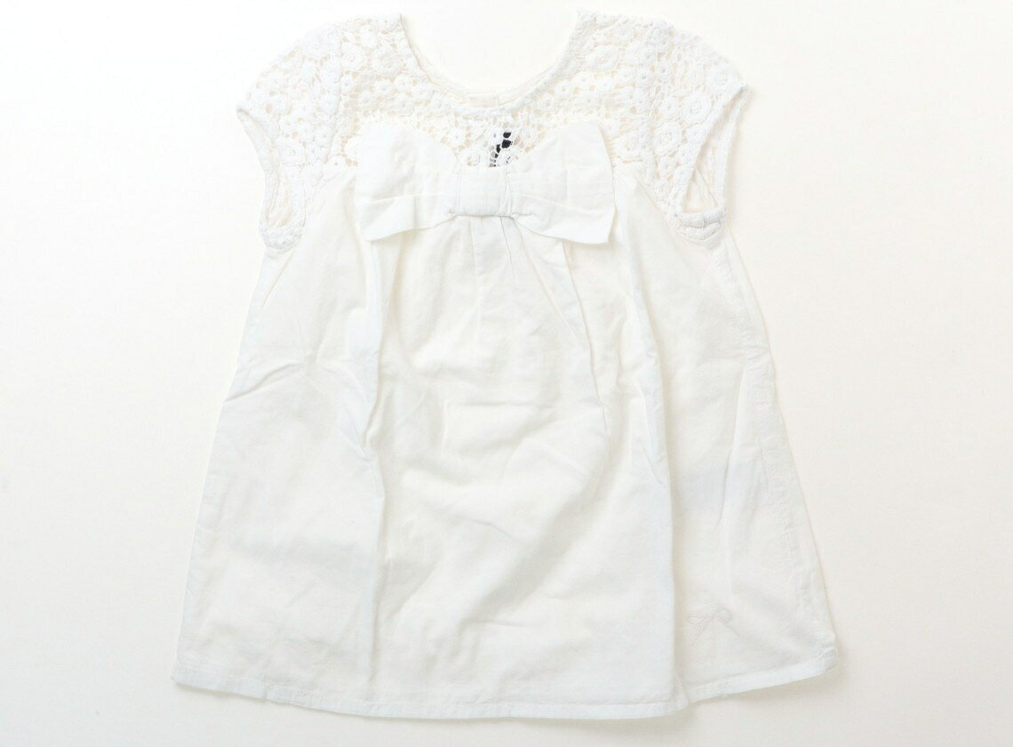 Rakuten - リリゴーフレット Lili Gaufrette Tシャツ・カットソー 120 女の子 オフホワイト 子供服 ベビー服 キッズ アウトレット ユーズド 【中古】キッズ・ベビー・マタニティ
