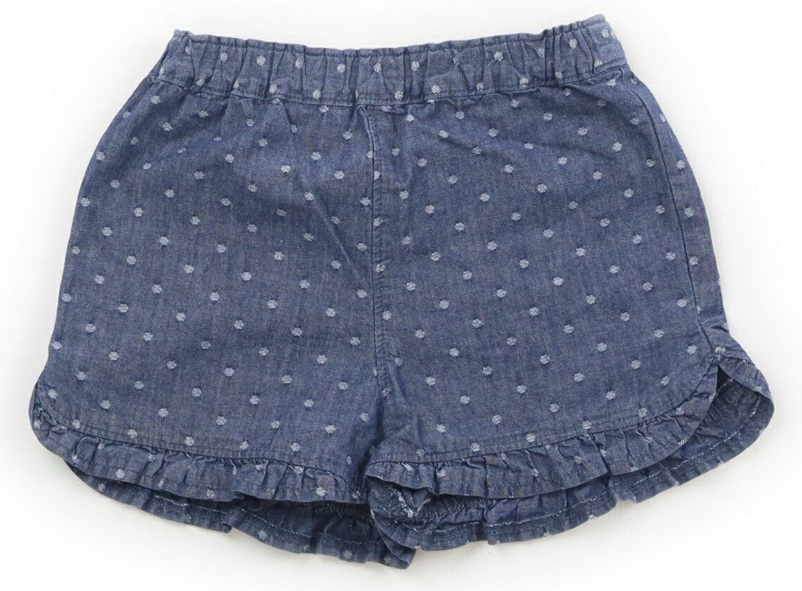 コムサフォセット COMME CA FOSSETTE ショートパンツ 100 女の子 スモーキーブルー・ドット 子供服 ベビー服 キッズ アウトレット ユーズド 【中古】キッズ・ベビー・マタニティ