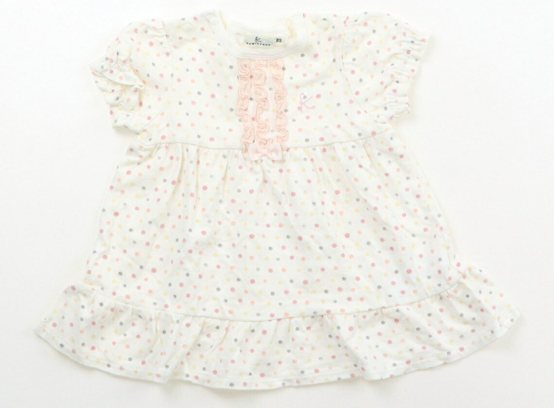 組曲 Kumikyoku チュニック 70 女の子 アイボリー・ドット 子供服 ベビー服 キッズ アウトレット ユーズド 【中古】キッズ・ベビー・マタニティ