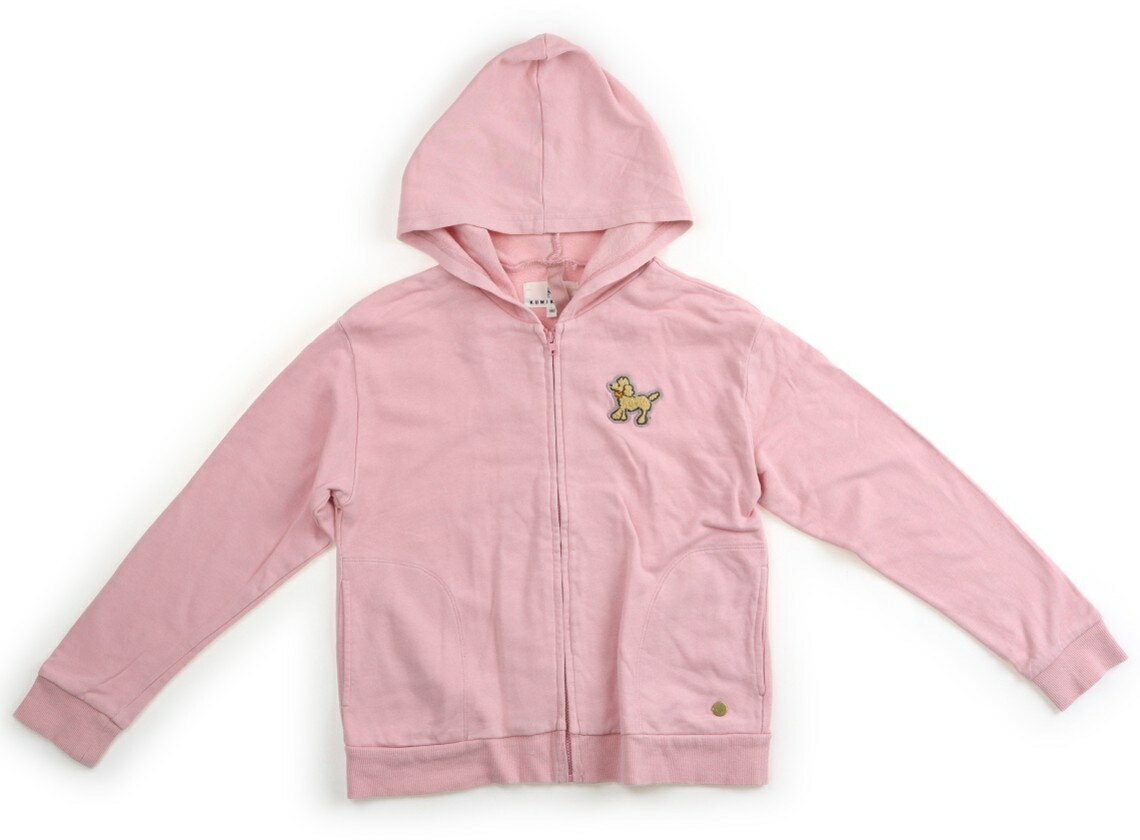 組曲 Kumikyoku パーカー 140 女の子 ピンク 子供服 ベビー服 キッズ アウトレット ユーズド 【中古】キッズ・ベビー・マタニティ