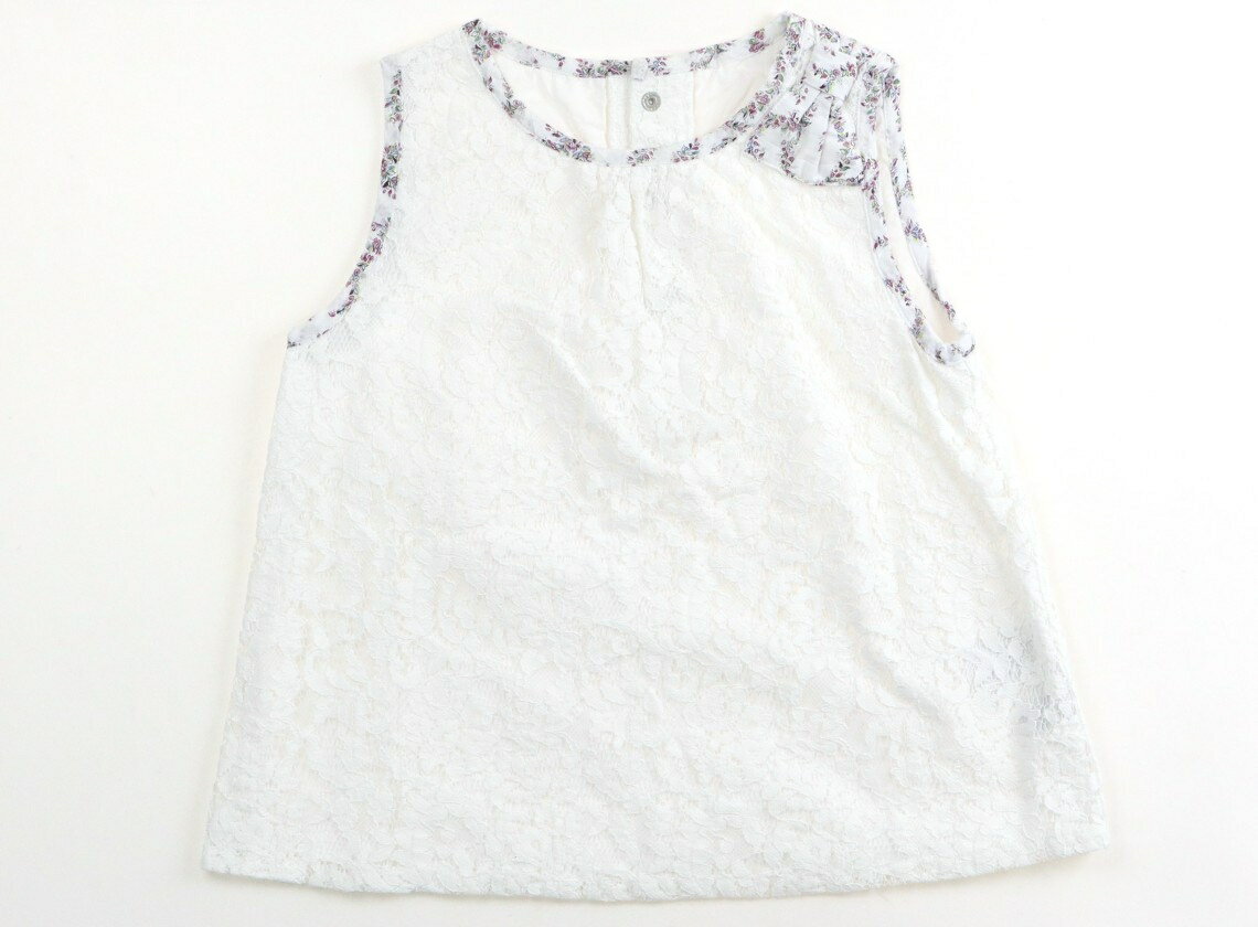 BeBe Tank Top/Camisole, Size 120, Girls, Off-White, Children's Clothing, Baby Clothes, Kids, Outlet, Used [Pre-owned] Kids, Baby, Maternity