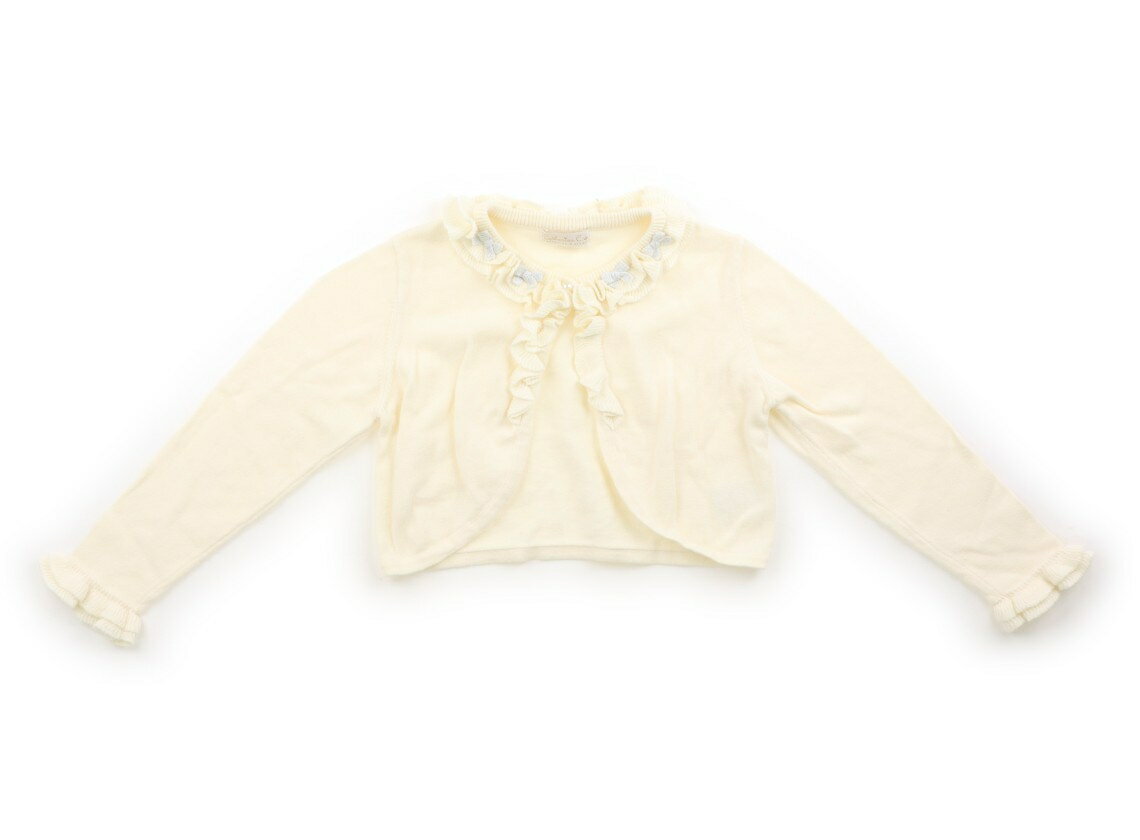 Cardigans - キャサリン・コテージ Catherine Cottage カーディガン 120 女の子 クリーム・シルバー 子供服 ベビー服 キッズ アウトレット ユーズド 【中古】キッズ・ベビー・マタニティ