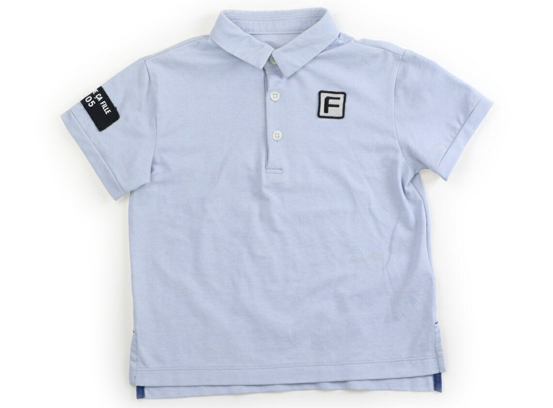 コムサフィユ COMME CA FILLE Tシャツ・カットソー 110 男の子 水色 子供服 ベビー服 キッズ アウトレット ユーズド 【中古】キッズ・ベビー・マタニティ