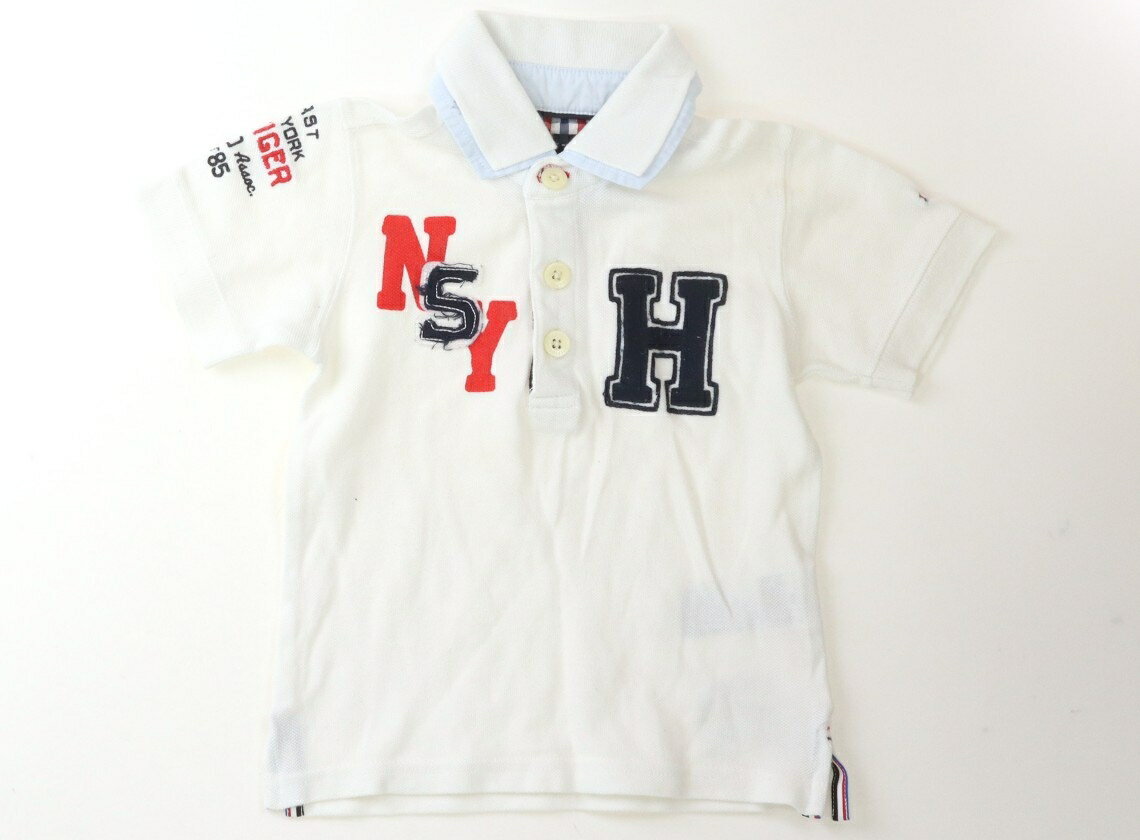 　ブランド 　Tommy Hilfiger(トミーヒルフィガー) 　カテゴリー 　ポロシャツ 　サイズ 　100サイズ 　色 　ホワイト 　状態 　★★★ 　記名 　なし 　ジャンル 　Boy 実際のサイズ表記は、4。ややヨレ感あり。薄い汚れが複数見られ、洗いざらし感があります。 ＊【状態】【サイズ】に関しての詳しい説明はこちら