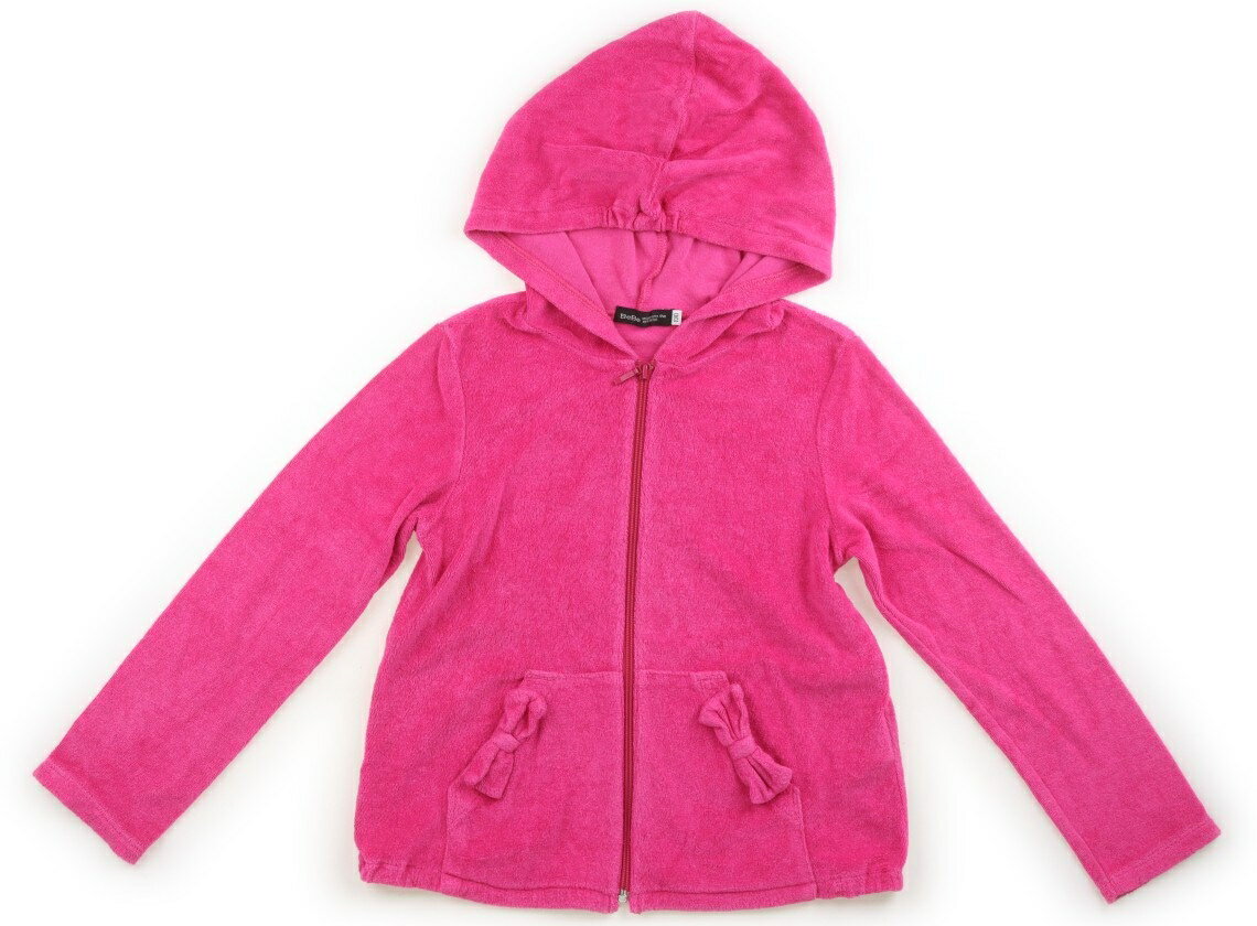 べべ BeBe パーカー 130 女の子 フューシャピンク 子供服 ベビー服 キッズ アウトレット ユーズド 【中古】キッズ・ベビー・マタニティ