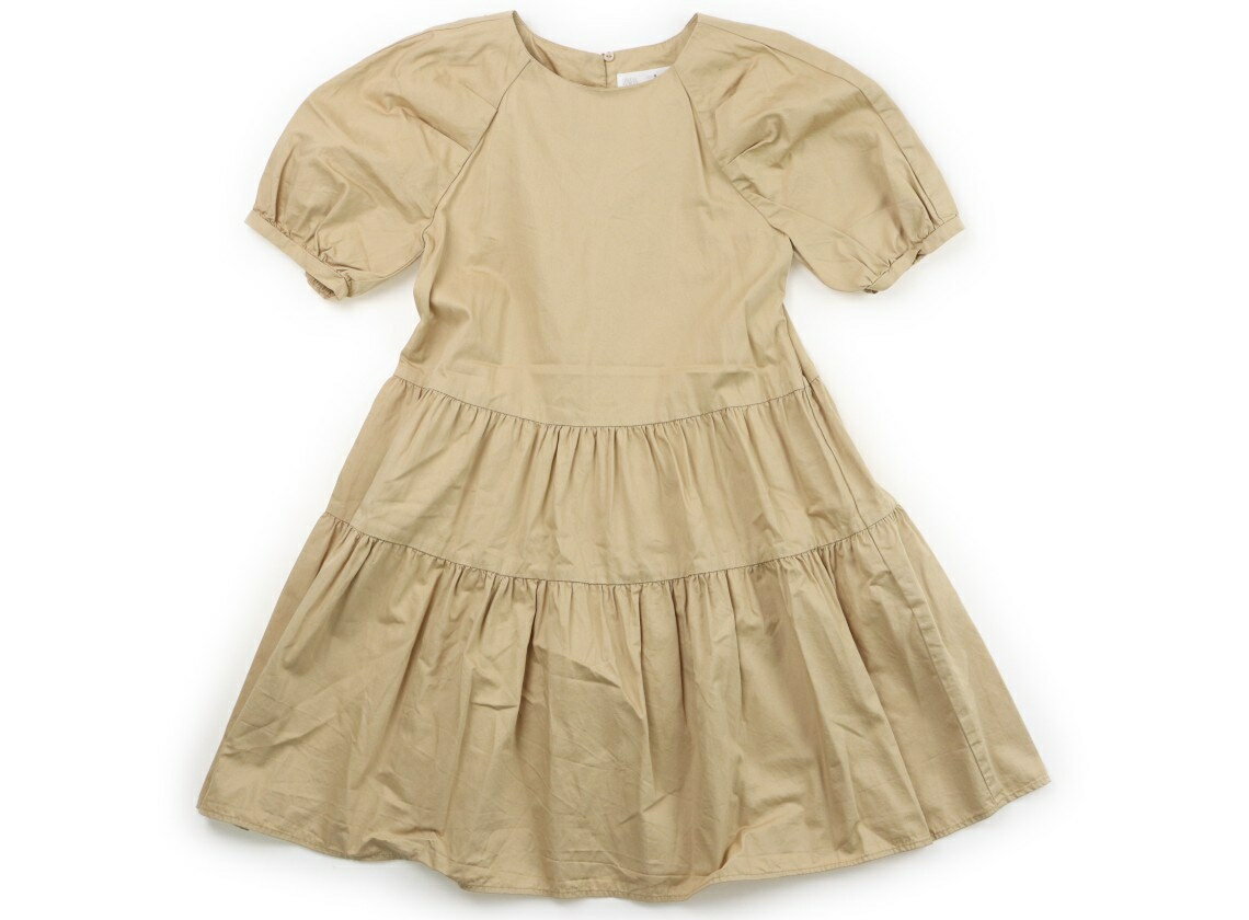 Rakuten - ザラ ZARA ワンピース 130 女の子 キャメル 子供服 ベビー服 キッズ アウトレット ユーズド 【中古】キッズ・ベビー・マタニティ