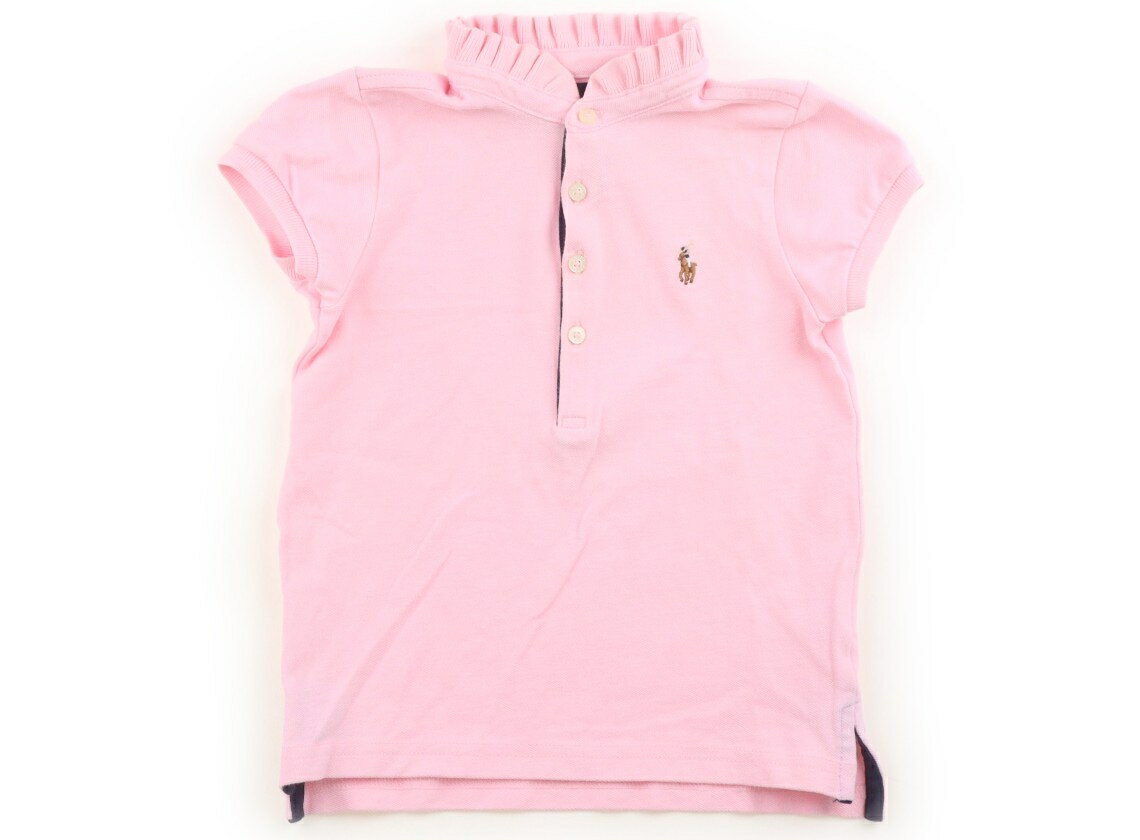 　ブランド 　Ralph Lauren(ラルフローレン) 　カテゴリー 　ポロシャツ 　サイズ 　110サイズ 　色 　ピンク 　状態 　★★★ 　記名 　なし 　ジャンル 　Girl 実際のサイズ表記は4Tです。胸にいくつか若干毛羽立ちあり。 ＊【状態】【サイズ】に関しての詳しい説明はこちら