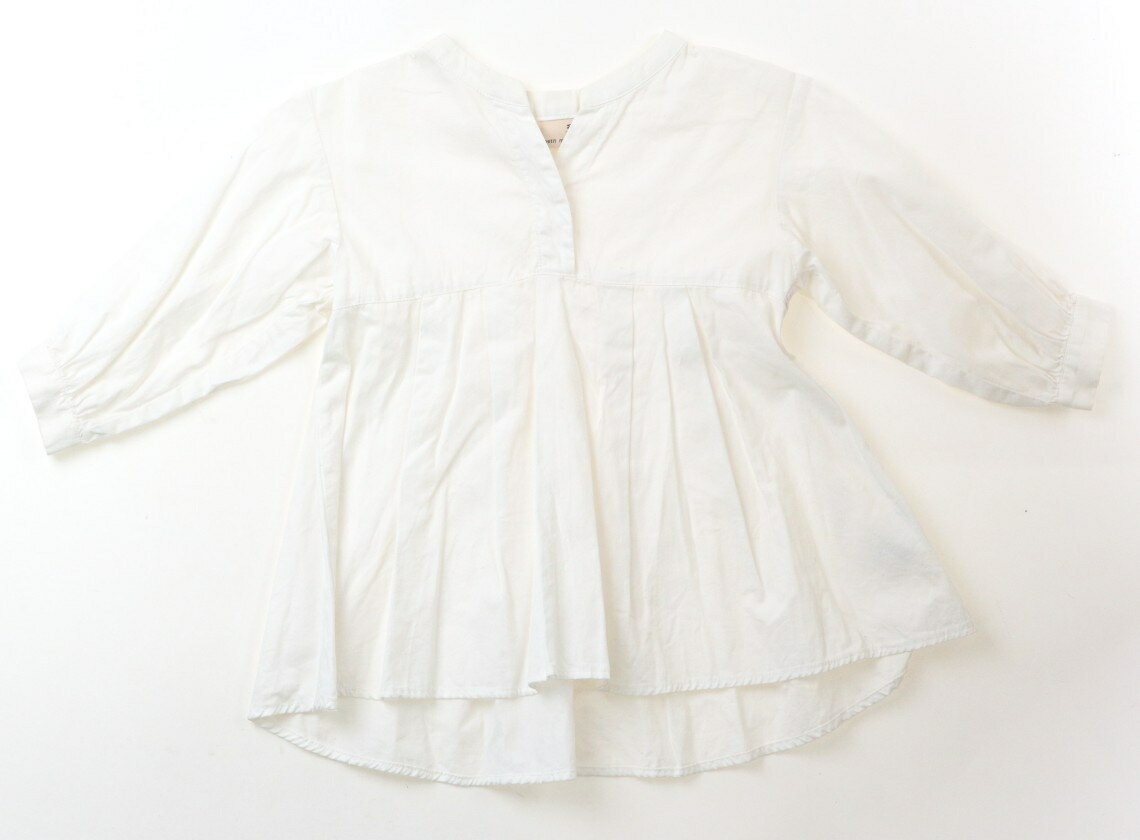Other - プティマイン petit main シャツ・ブラウス 100 女の子 白 子供服 ベビー服 キッズ アウトレット ユーズド 【中古】キッズ・ベビー・マタニティ
