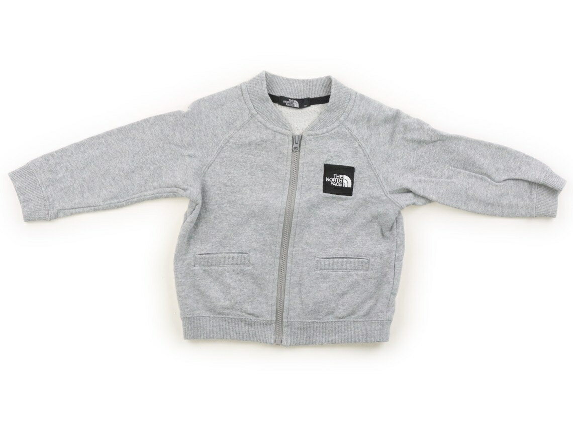 Other - ノースフェイス The North Face ジップアップトレーナー 80 男の子 グレー 子供服 ベビー服 キッズ アウトレット ユーズド 【中古】キッズ・ベビー・マタニティ