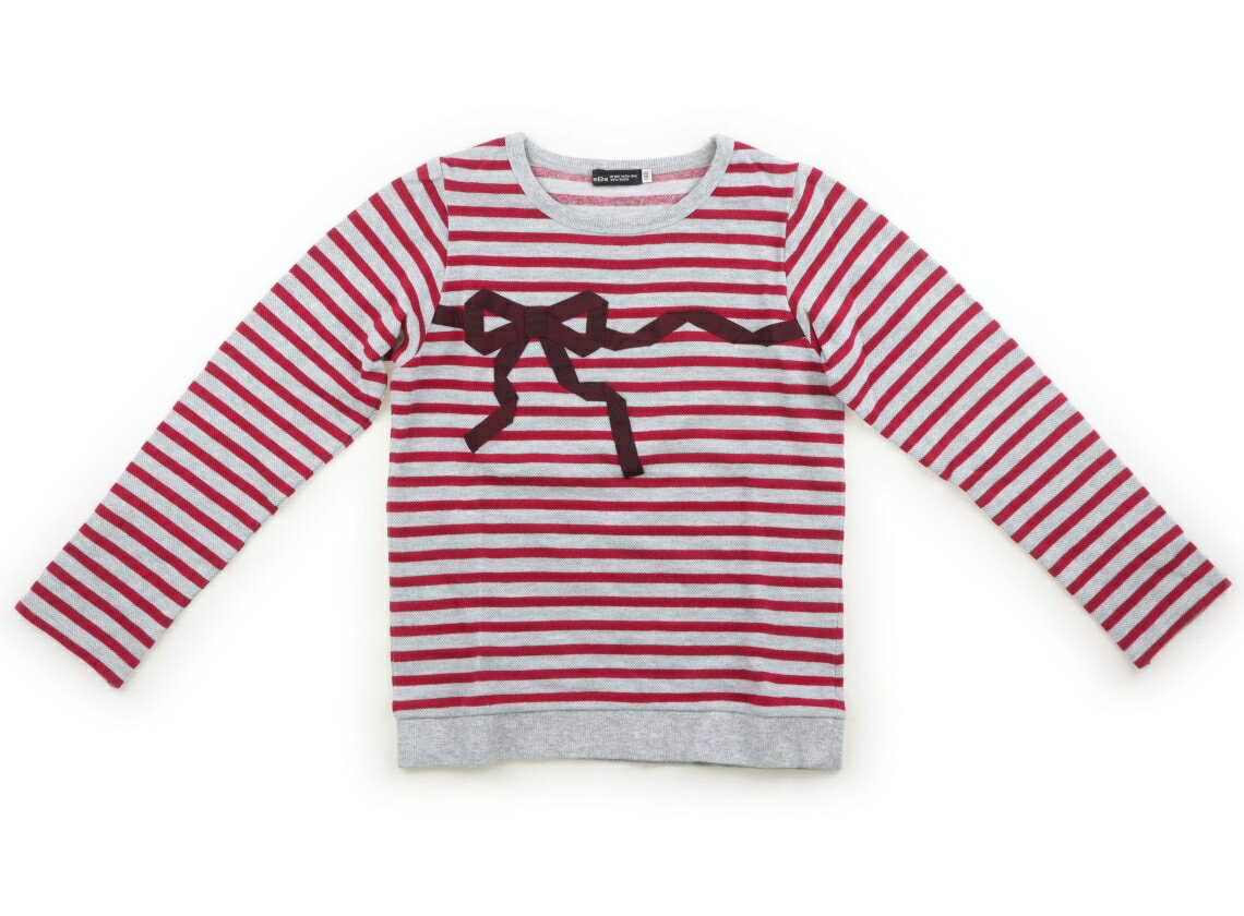 べべ BeBe Tシャツ・カットソー 140 女の子 濃いピンク、霜降りグレー 子供服 ベビー服 キッズ アウトレット ユーズド 【中古】キッズ・ベビー・マタニティ
