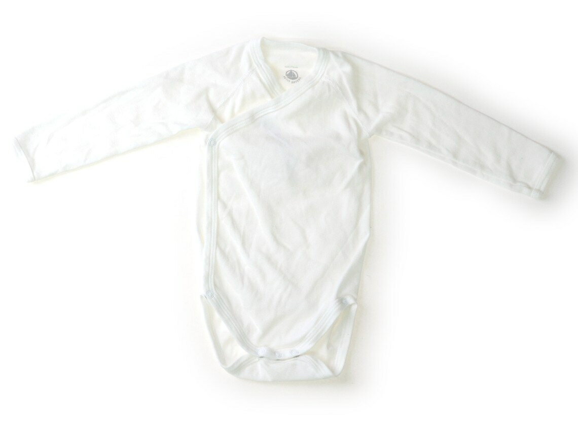 Rakuten - プチバトー PETIT BATEAU ロンパース 70 男の子 オフホワイト 子供服 ベビー服 キッズ アウトレット ユーズド 【中古】キッズ・ベビー・マタニティ