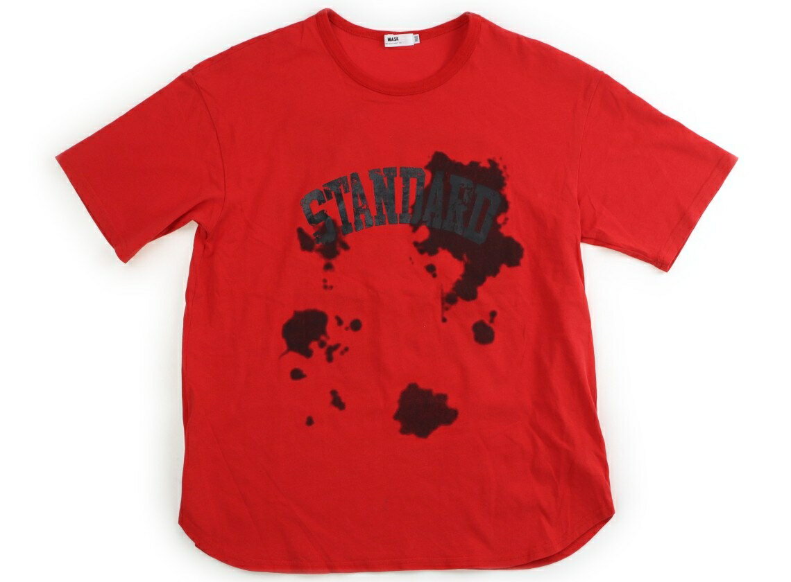ワスク WASK Tシャツ・カットソー 160 男の子 赤、プリント 子供服 ベビー服 キッズ アウトレット ユーズド 【中古】キッズ・ベビー・マタニティ
