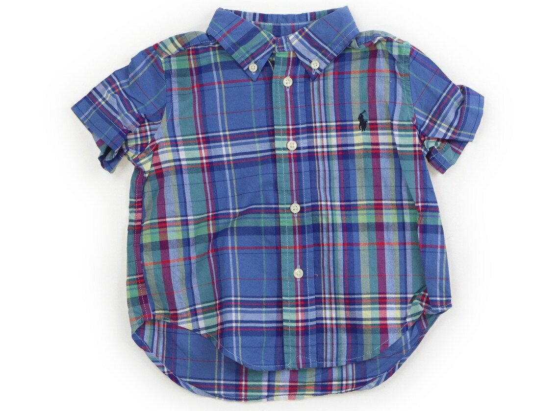 ポロラルフローレン POLO RALPH LAUREN シャツ・ブラウス 80 男の子 ブルー系 子供服 ベビー服 キッズ アウトレット ユーズド 【中古】キッズ・ベビー・マタニティ