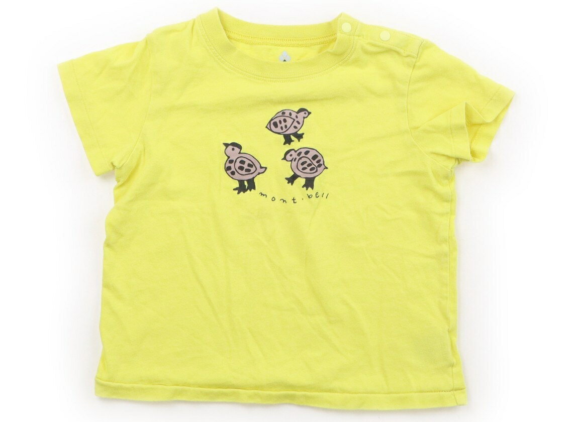 モンミミ monmimi Tシャツ・カットソー 90 男の子 イエロー 子供服 ベビー服 キッズ アウトレット ユーズド 【中古】キッズ・ベビー・マタニティ