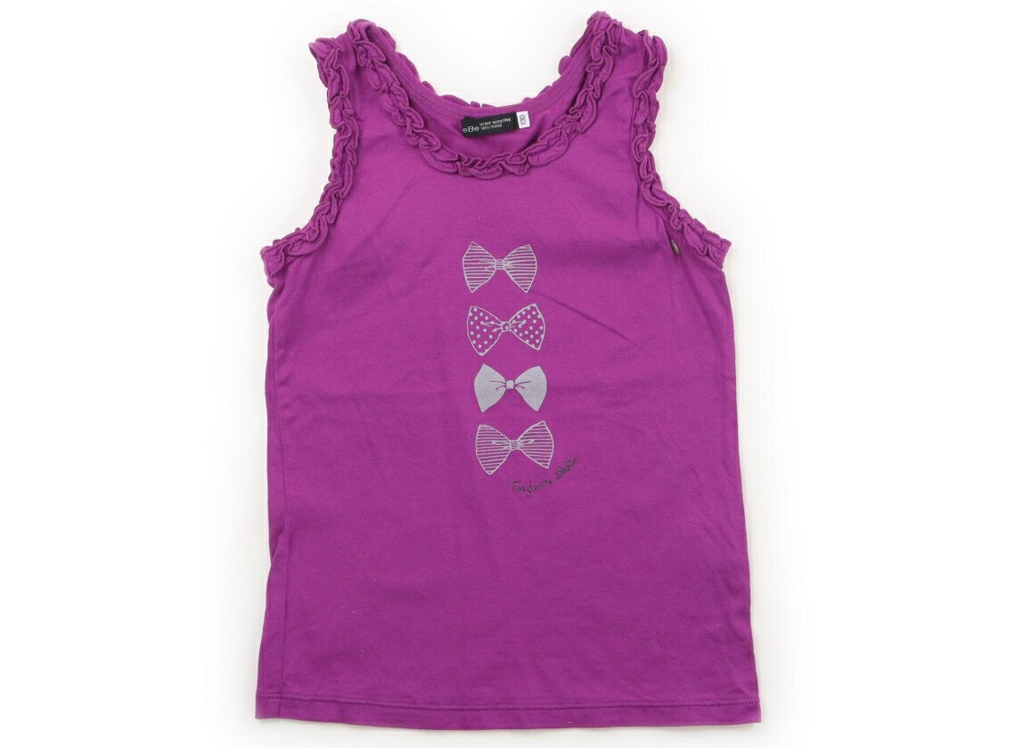 BeBe Tank Top/Camisole, Size 130, Girls, Purple/Gray, Children's Clothing, Baby Clothes, Kids, Outlet, Used [Pre-owned] Kids, Baby, Maternity