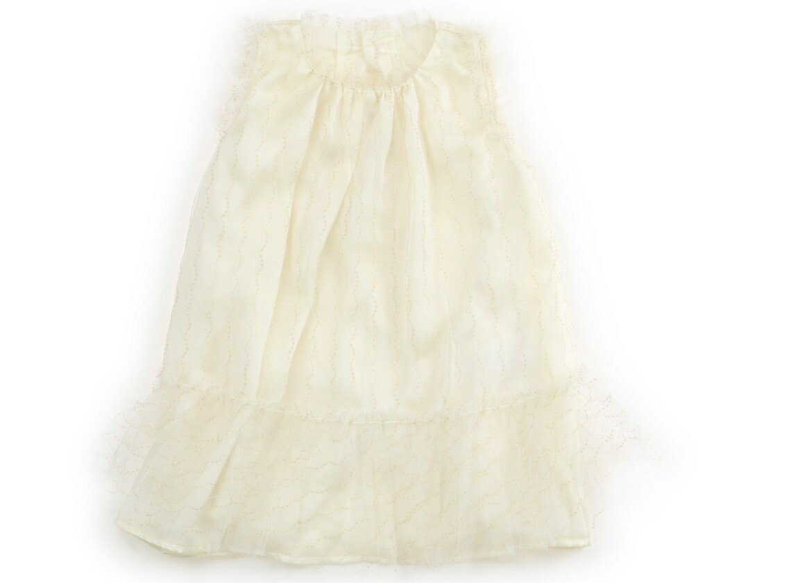 Dresses - コムサフォセット COMME CA FOSSETTE ワンピース 90 女の子 クリーム、ゴールド 子供服 ベビー服 キッズ アウトレット ユーズド 【中古】キッズ・ベビー・マタニティ