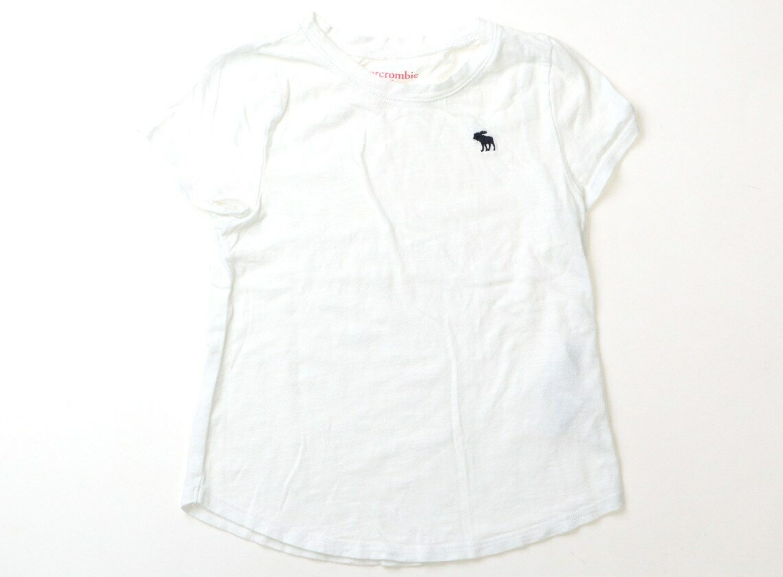 アバクロ Abercrombie Tシャツ・カットソー 120 男の子 白 子供服 ベビー服 キッズ アウトレット ユーズド 【中古】キッズ・ベビー・マタニティ