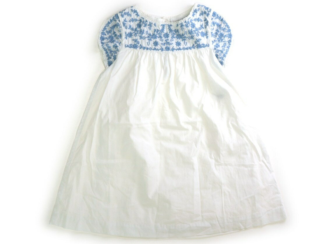 ポロラルフローレン POLO RALPH LAUREN ワンピース 120 女の子 オフ・サックス刺しゅう 子供服 ベビー服 キッズ アウトレット ユーズド 【中古】キッズ・ベビー・マタニティ