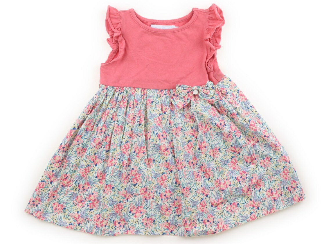 タルティーヌエショコラ Tartine et Chocolat ワンピース 90 女の子 ピンク小花柄 子供服 ベビー服 キッズ アウトレット ユーズド 【中古】キッズ・ベビー・マタニティ