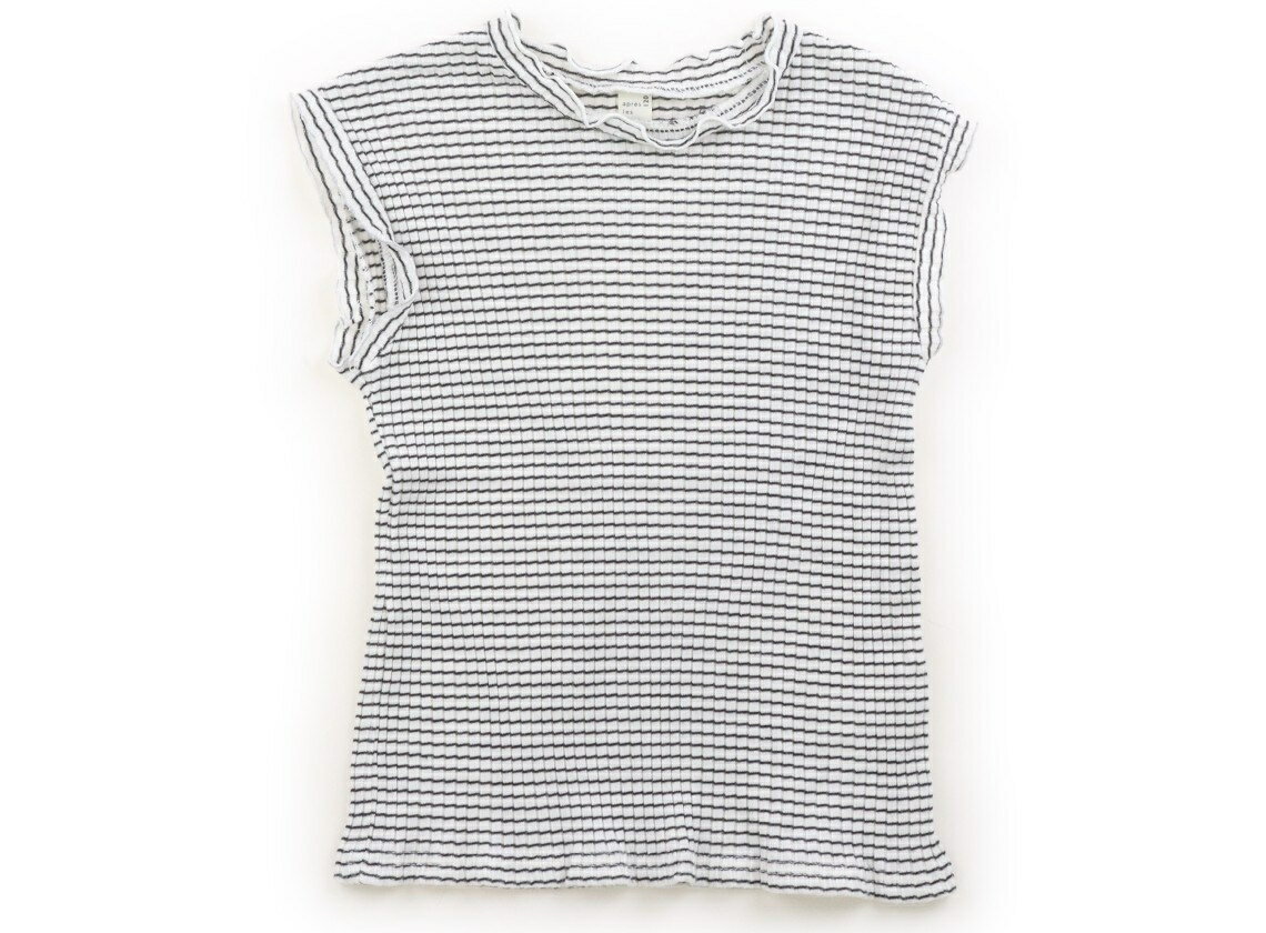 Apres les cours Tank Top/Camisole, Size 120, Girls, Black and White Stripe, Children's Clothing, Baby Clothes, Kids, Outlet, Used [Pre-owned] Kids, Baby, Maternity