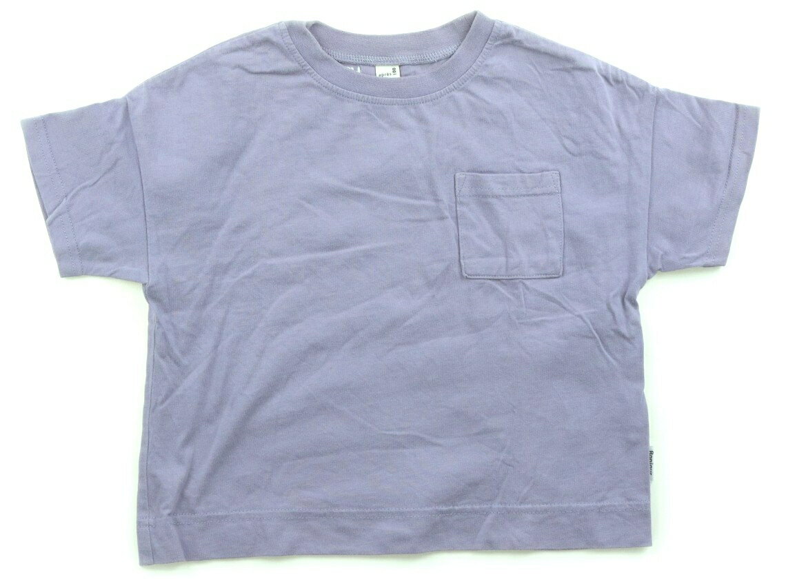 　ブランド 　apres les cours(アプレレクール) 　カテゴリー 　Tシャツ・カットソー 　サイズ 　100サイズ 　色 　スモーキーブルー 　状態 　★★★ 　記名 　なし 　ジャンル 　Boy ややヨレ感あり。薄い汚れがいくつか見られ、全体に色あせ・毛羽立ちがあります。 ＊【状態】【サイズ】に関しての詳しい説明はこちら