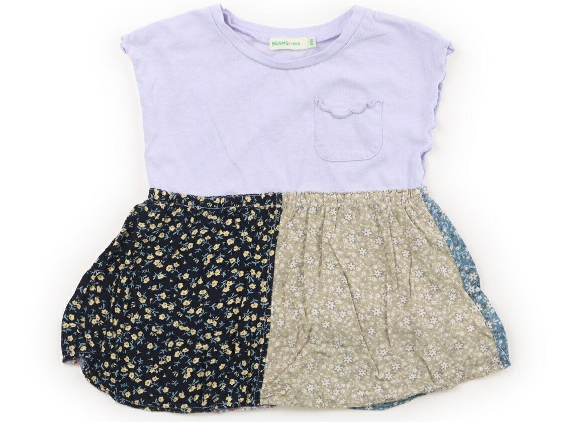 ビームス BEAMS チュニック 100 女の子 ライラック系・マルチカラー・花柄 子供服 ベビー服 キッズ アウトレット ユーズド 【中古】キッズ・ベビー・マタニティ