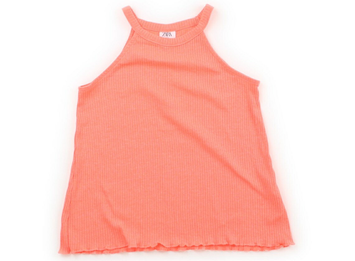 자라 ZARA 탱크탑 캐미솔 140 여자 네온 오렌지 아동복 아기 옷 키즈 아울렛 유즈드 [중고] 키즈 아기 출산