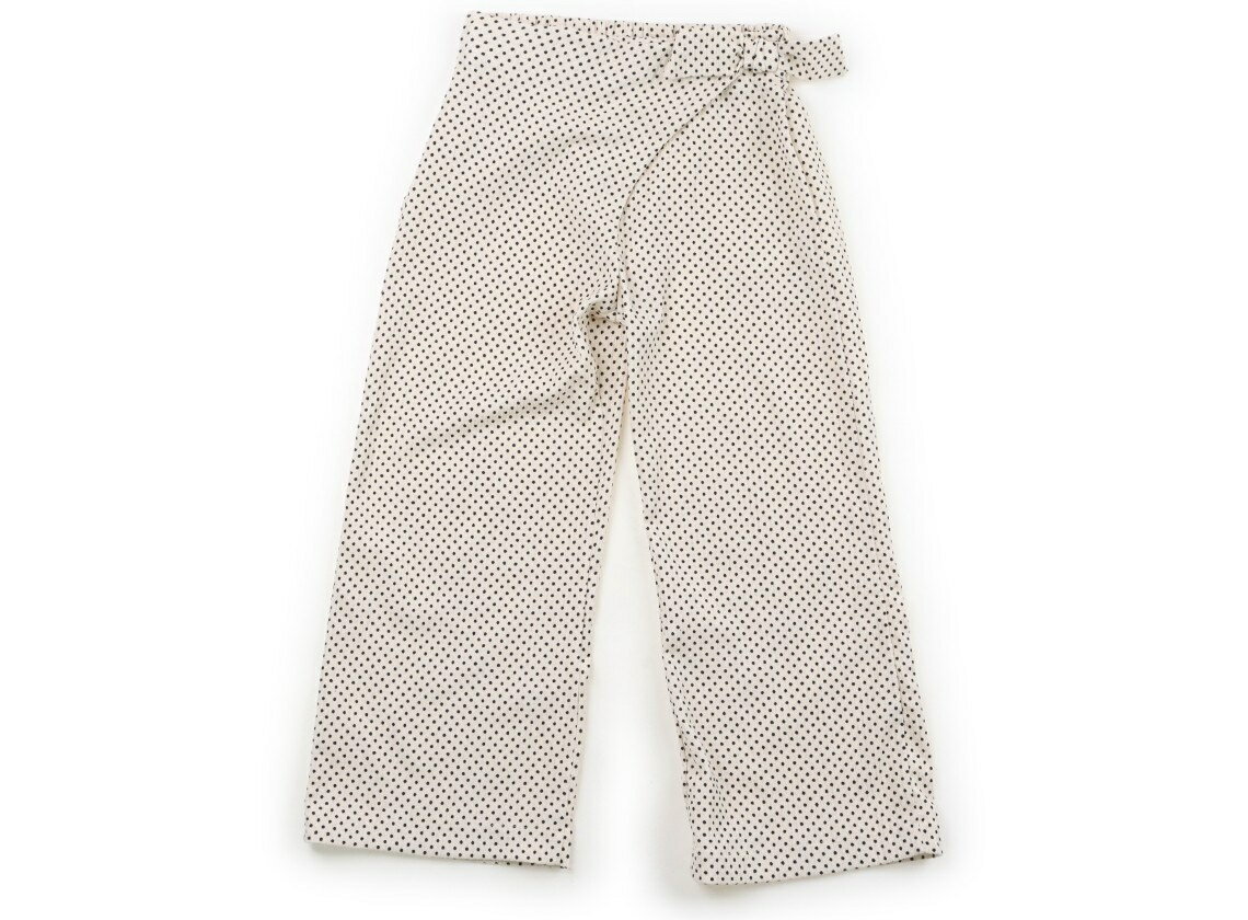 ザラ ZARA パンツ 120 女の子 クリーム・ブラックドット 子供服 ベビー服 キッズ ...