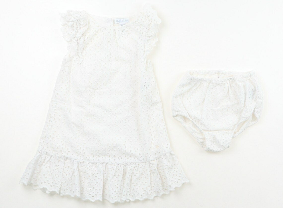 Rakuten - ラルフローレン Ralph Lauren チュニック 80 女の子 オフホワイト 子供服 ベビー服 キッズ アウトレット ユーズド 【中古】キッズ・ベビー・マタニティ