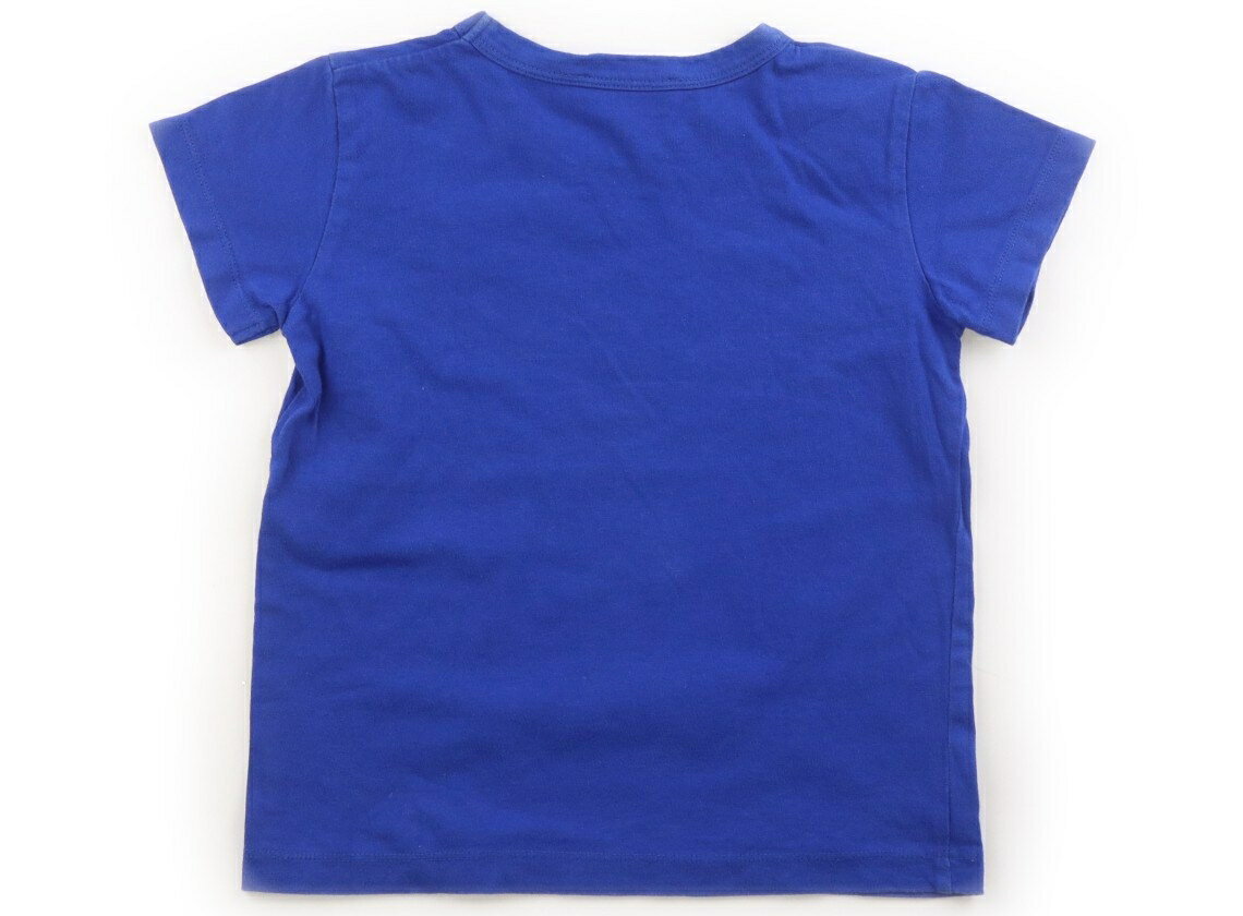 アニエスベー agnes.b Tシャツ・カットソー 120 女の子 ブルー・英字 子供服 ベビー服 キッズ アウトレット ユーズド 【中古】キッズ・ベビー・マタニティ