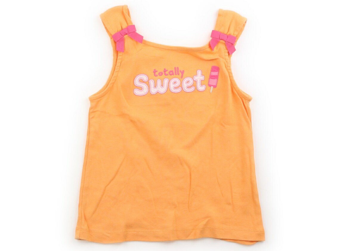 ジンボリー Gymboree タンクトップ・キャミソール 110 女の子 オレンジ、英字 子供服 ベビー服 キッズ アウトレット ユーズド 【中古】キッズ・ベビー・マタニティ