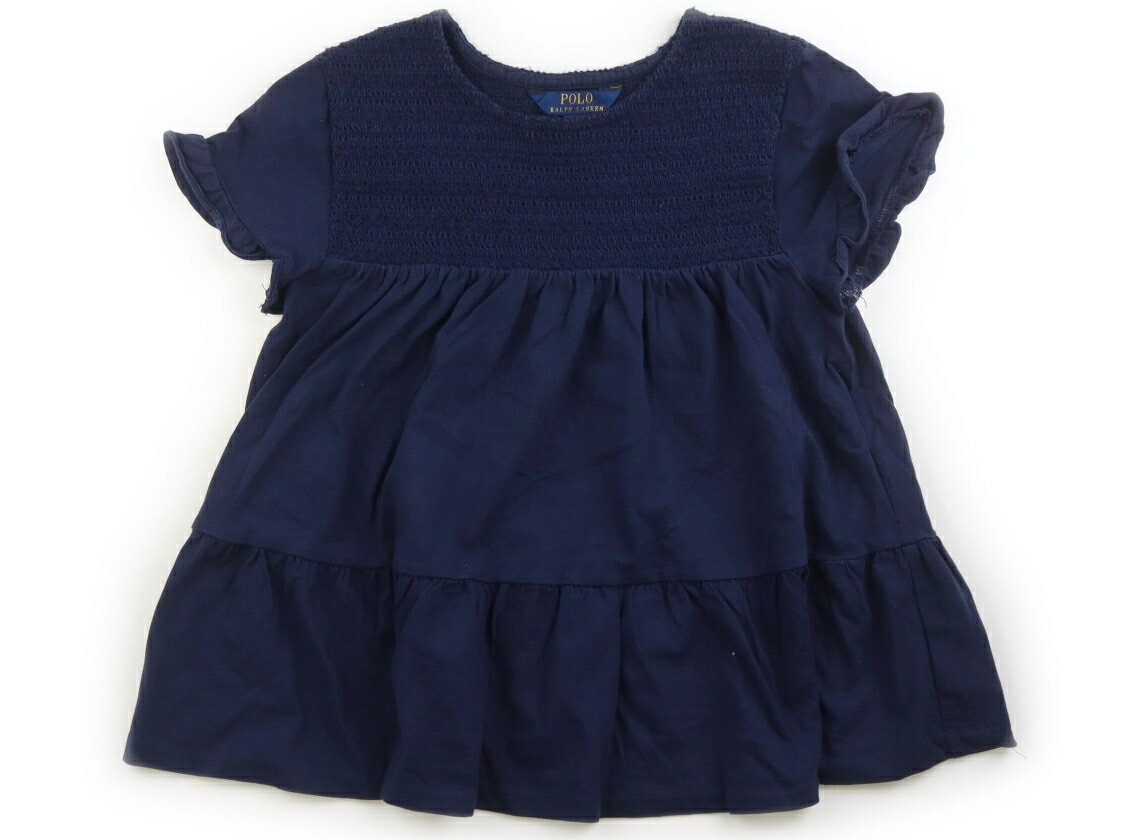 ポロラルフローレン POLO RALPH LAUREN チュニック 140 女の子 ネイビー 子供服 ベビー服 キッズ アウトレット ユーズド 【中古】キッズ・ベビー・マタニティ