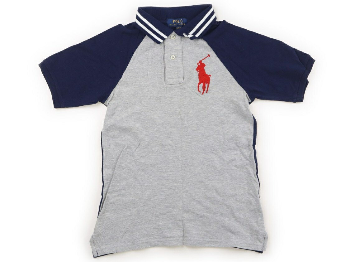 ポロラルフローレン POLO RALPH LAUREN ポロシャツ 150 男の子 グレー・ネイビー・レッド 子供服 ベビー服 キッズ アウトレット ユーズド 【中古】キッズ・ベビー・マタニティ