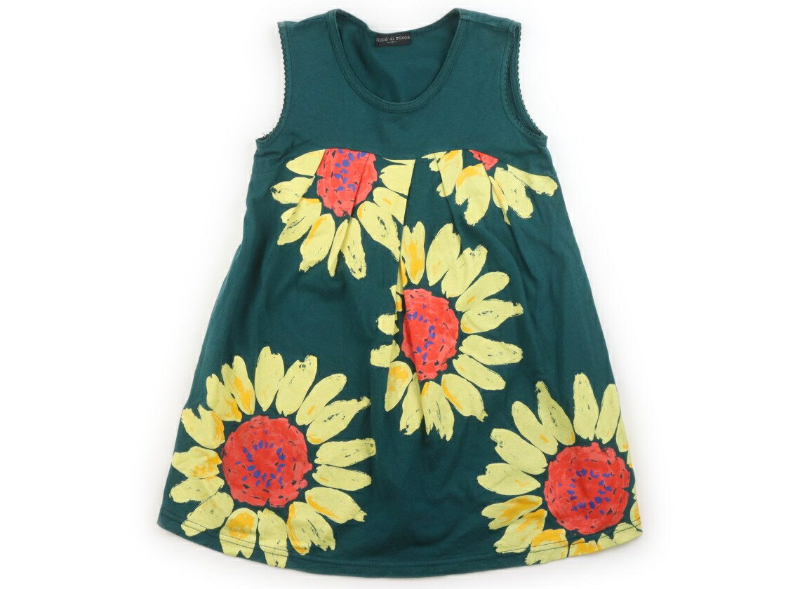 Dresses - ズッパディズッカ Zuppa di Zucca ワンピース 110 女の子 グリーン、黄、花柄 子供服 ベビー服 キッズ アウトレット ユーズド 【中古】キッズ・ベビー・マタニティ