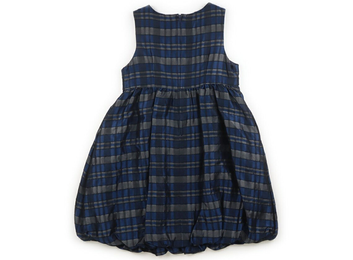 べべ BeBe ジャンパースカート 120 女の子 ネイビー、グレーチェック 子供服 ベビ...