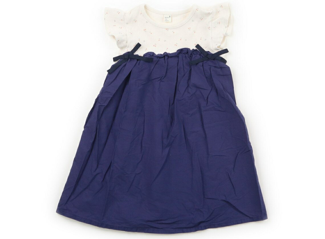 Rakuten - アプレレクール apres les cours ワンピース 90 女の子 紺白、柄 子供服 ベビー服 キッズ アウトレット ユーズド 【中古】キッズ・ベビー・マタニティ