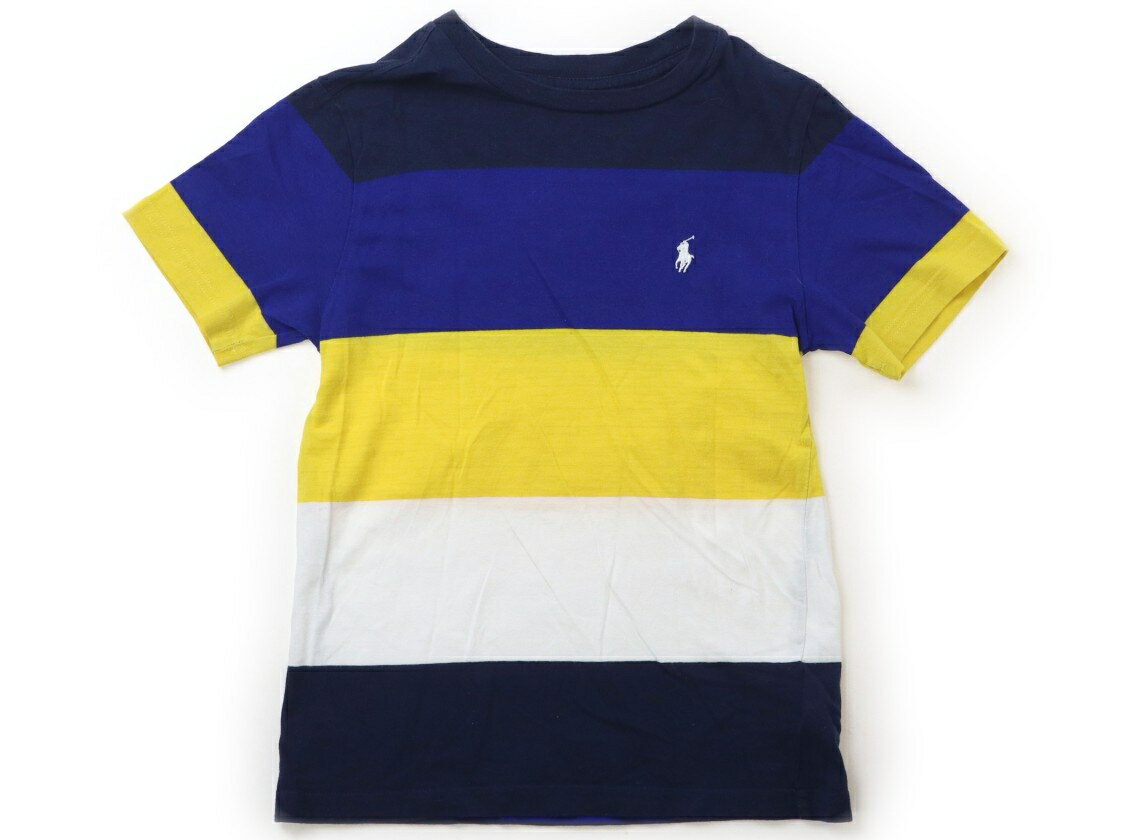 ポロラルフローレン POLO RALPH LAUREN Tシャツ・カットソー 140 男の子 紺、黄色、白 子供服 ベビー服 キッズ アウトレット ユーズド 【中古】キッズ・ベビー・マタニティ