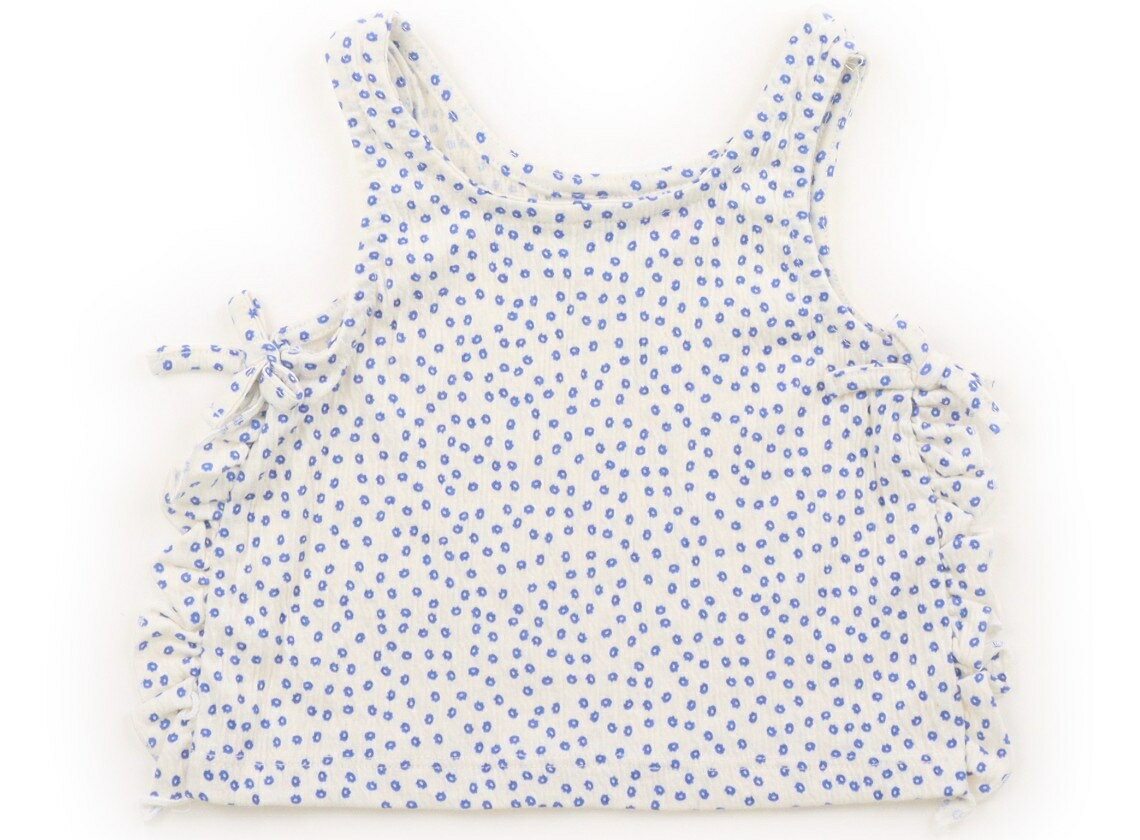 ZARA Tank Top/Camisole, Size 80, Girls, White/Blue, Children's Clothing, Baby Clothes, Kids, Outlet, Used [Pre-owned] Kids, Baby, Maternity