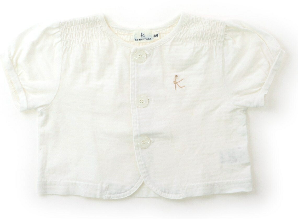 Cardigans - 組曲 Kumikyoku カーディガン 80 女の子 オフホワイトボーダー 子供服 ベビー服 キッズ アウトレット ユーズド 【中古】キッズ・ベビー・マタニティ
